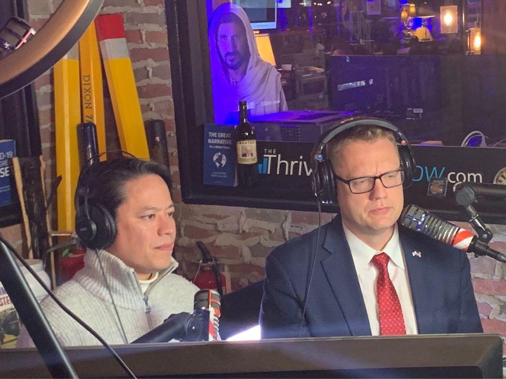 Pastor Steve Cioccolanti on the Clay Clark Thrive Time Show podcast in January 2024